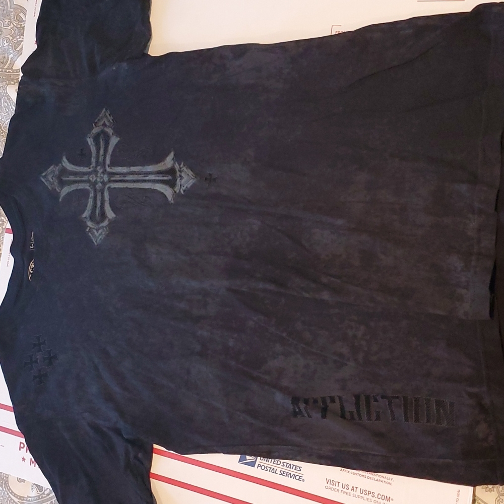 Xl men's Affliction short sleeve tee